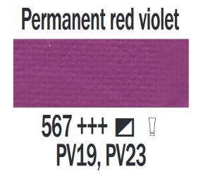 Farba akrylowa ArtCreation Talens 200 ml Permament red violet nr 567